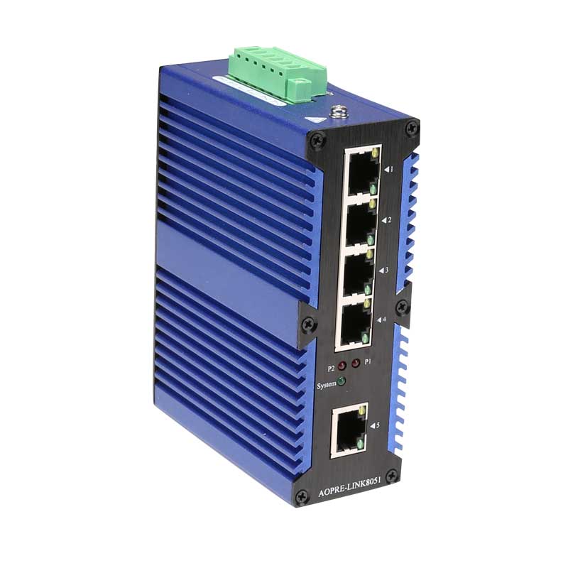 工業級百兆/千兆5口以太網交換機