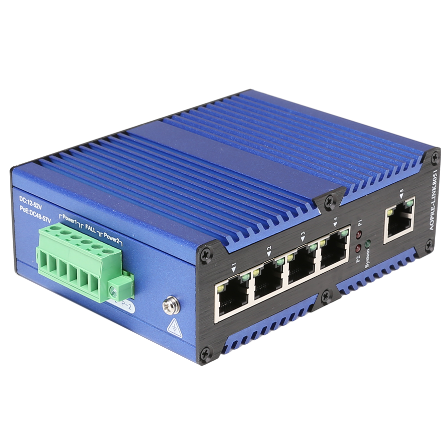 工業級百兆/千兆5口以太網交換機