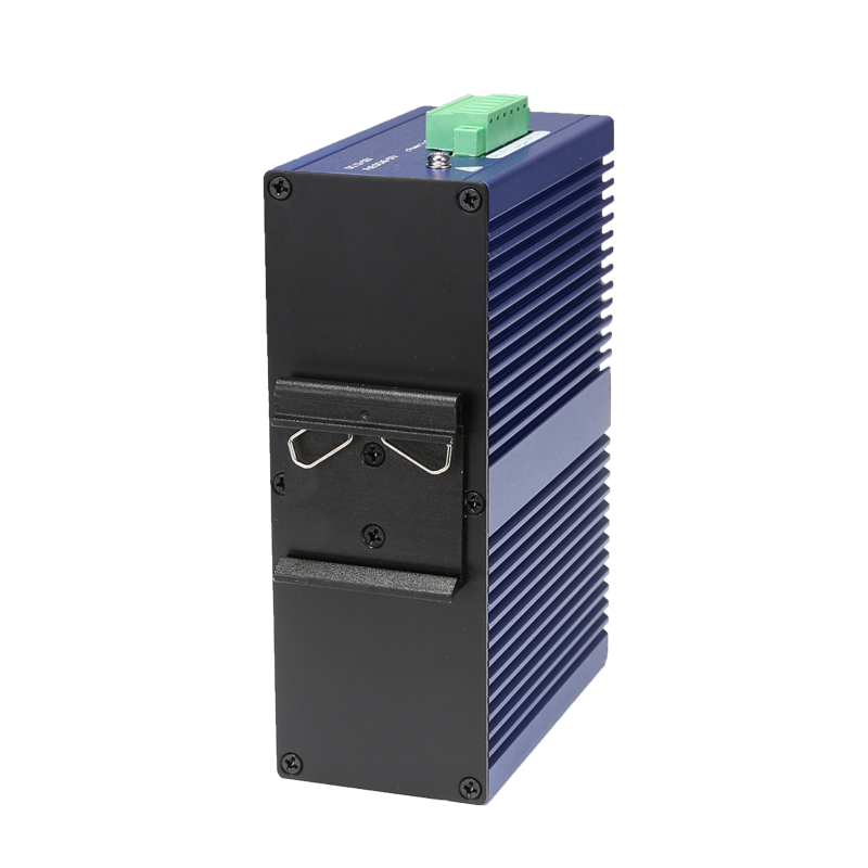 工業級百兆/千兆2光4電光纖收發器