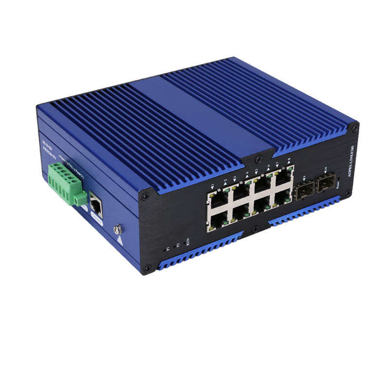 工業級管理型千兆2光8電交換機