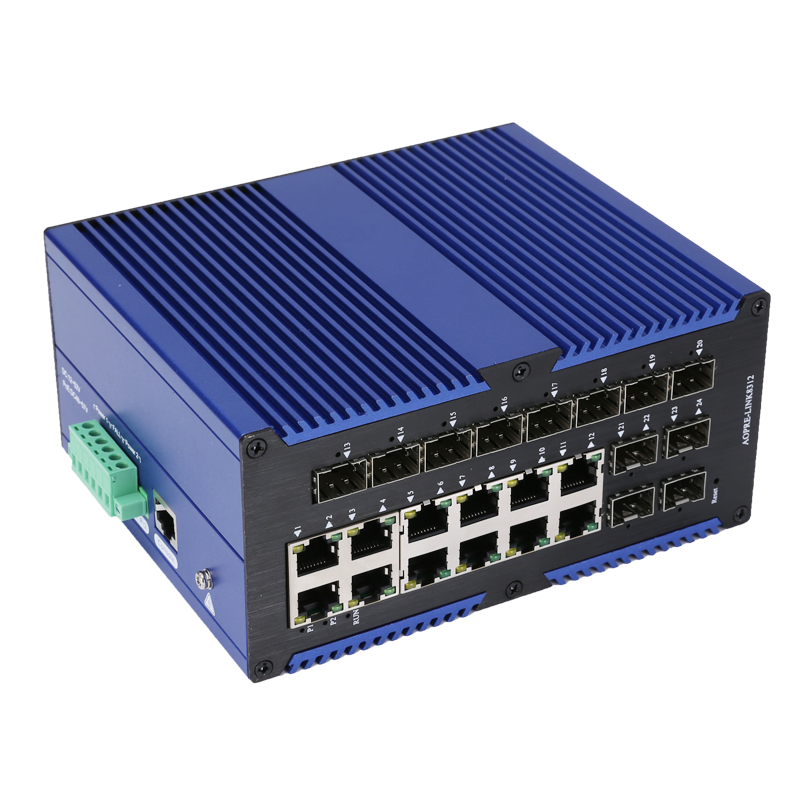工業級管理型千兆12光12電交換機