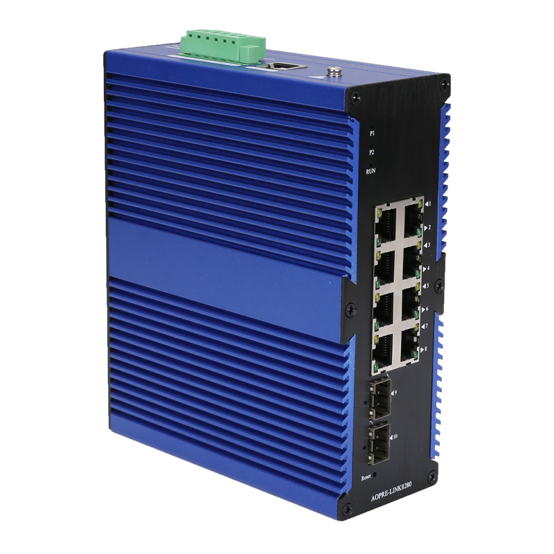 工業級管理型千兆2光8電交換機