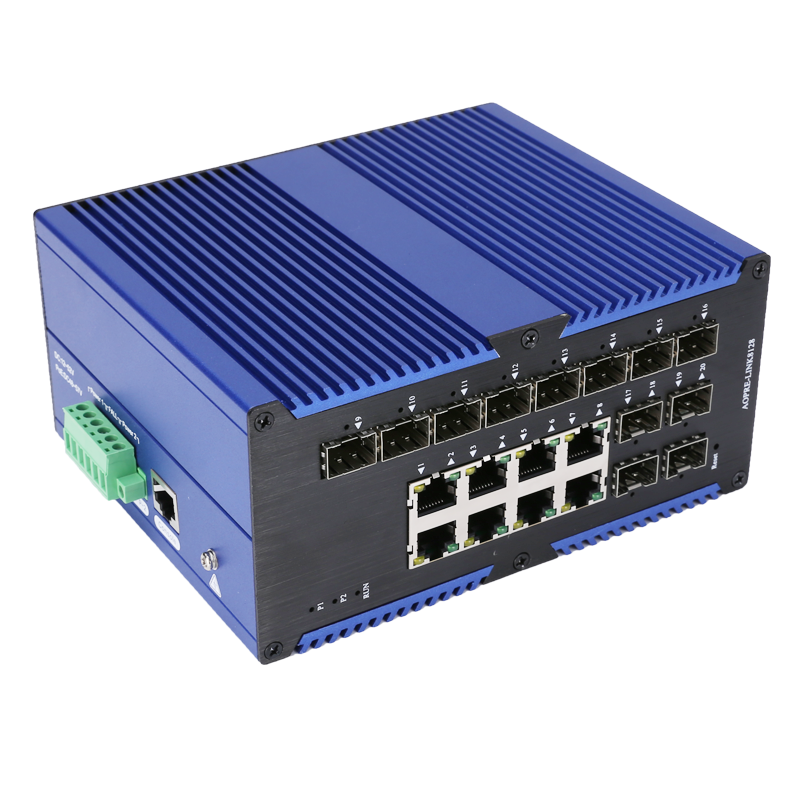 工業級管理型千兆12光8電交換機