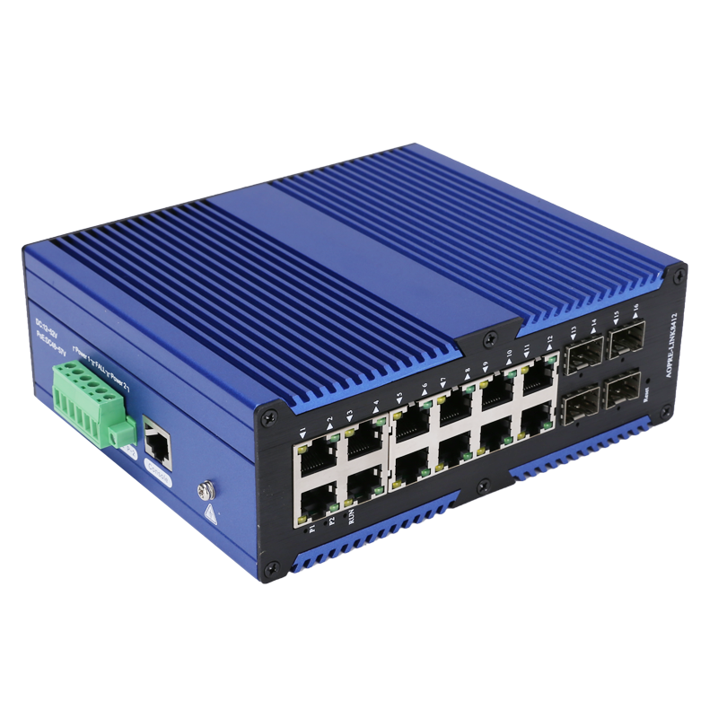 工業級管理型千兆4光12電交換機