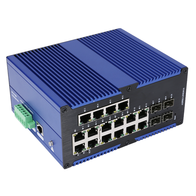 工業級管理型千兆4光16電交換機