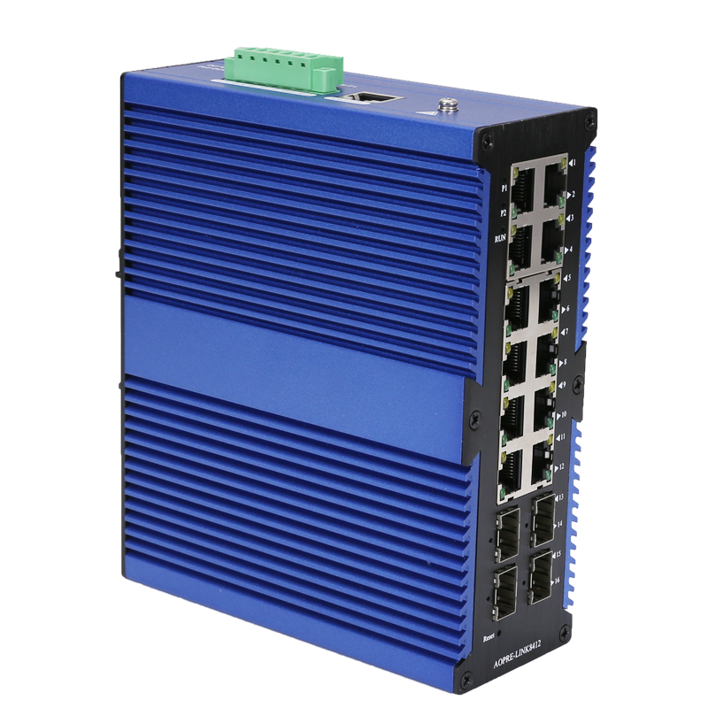 工業級管理型千兆4光12電交換機