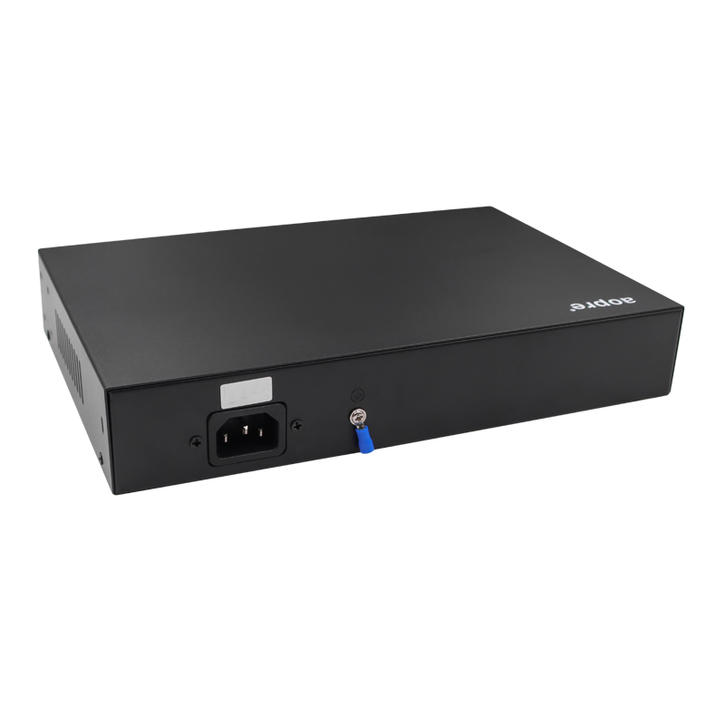 百兆/千兆16口POE供電交換機