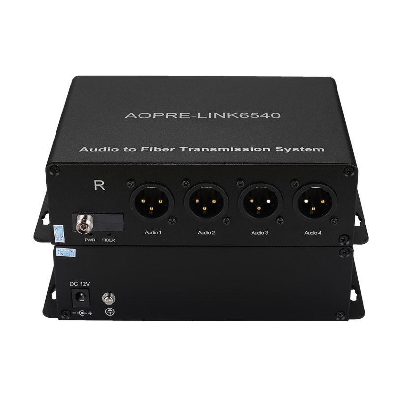 商用級1-32路卡侬頭平衡音頻光端機系列