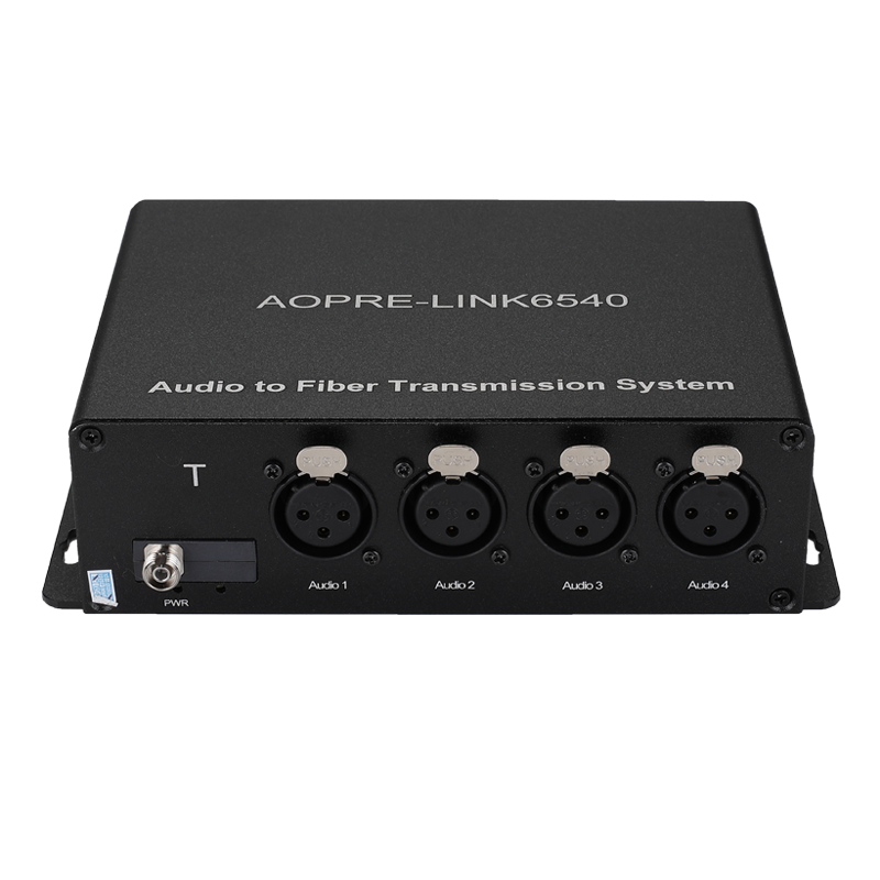 商用級1-32路卡侬頭平衡音頻光端機系列