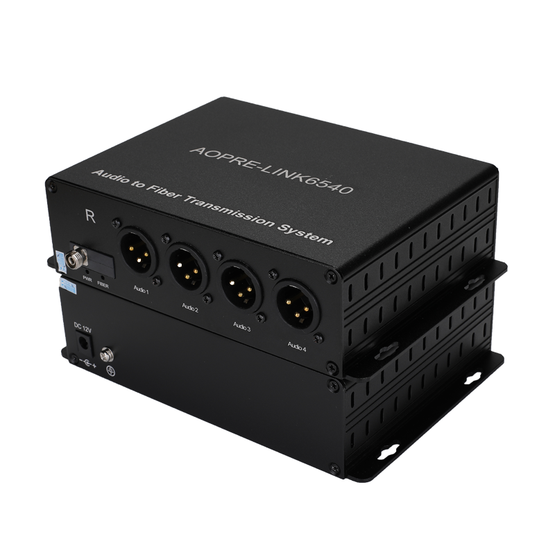 商用級1-32路卡侬頭平衡音頻光端機系列