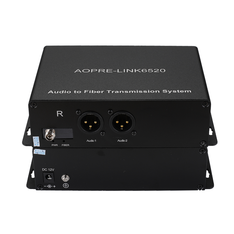 商用級1-32路卡侬頭平衡音頻光端機系列