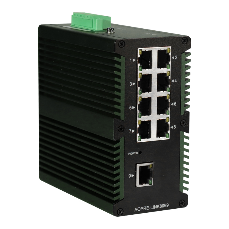 工業級百兆/千兆9口以太網交換機