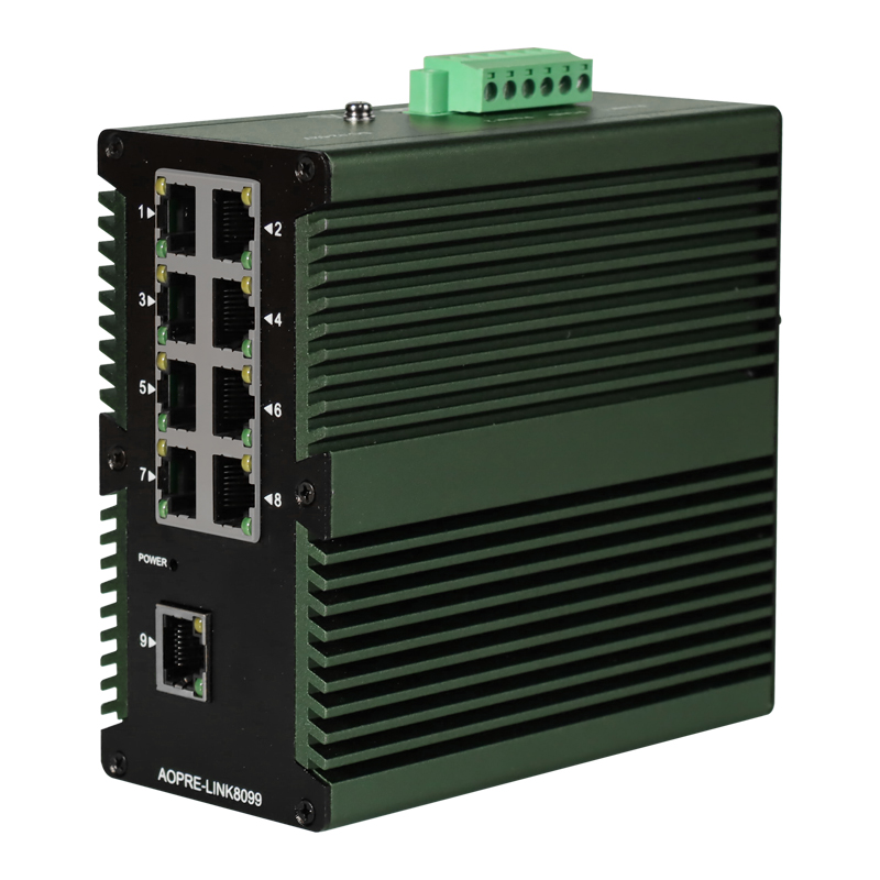 工業級百兆/千兆9口以太網交換機