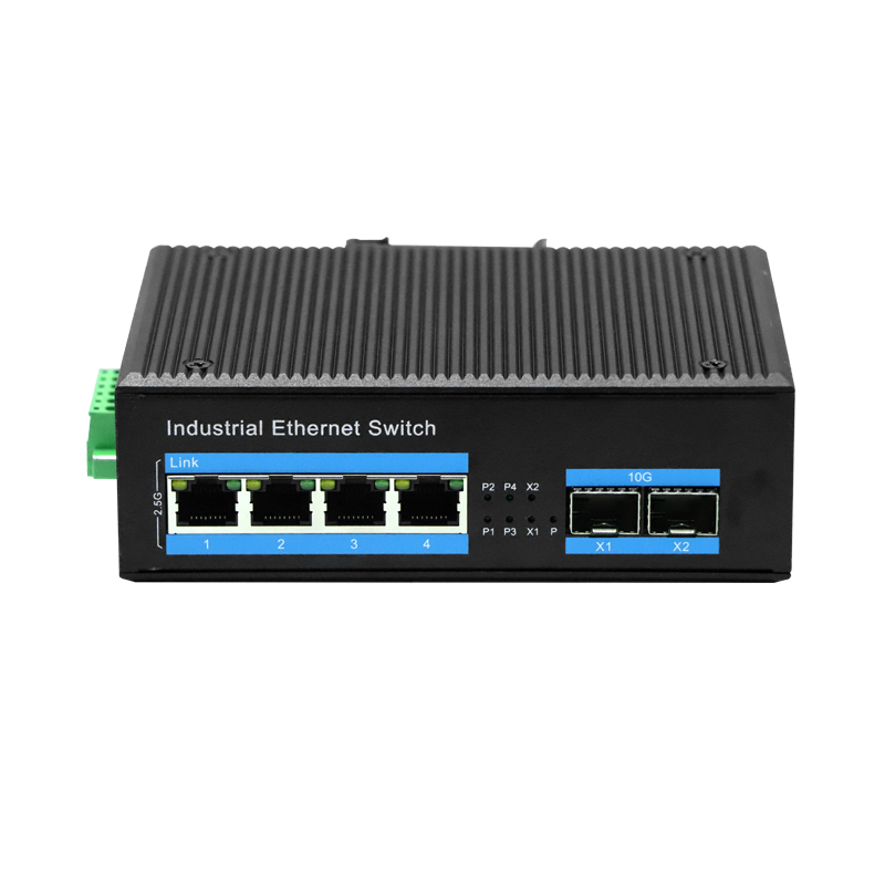 工業級交換機萬兆2光4電