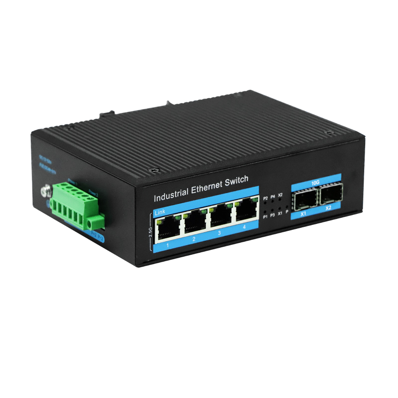工業級交換機萬兆2光4電