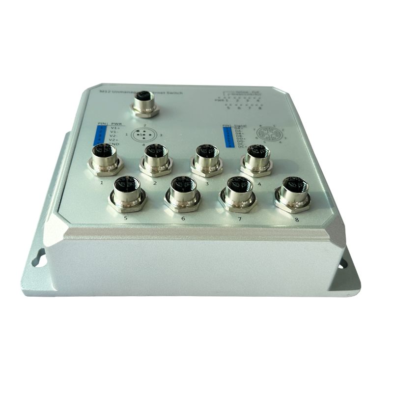 千兆8口加固型工業交換機