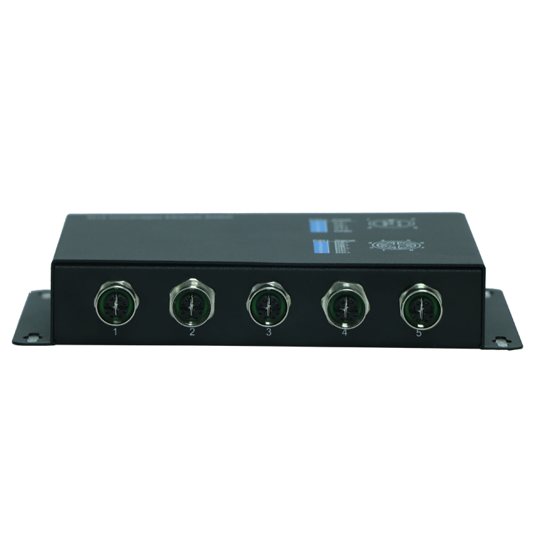 商用級車載式M12以太網交換機