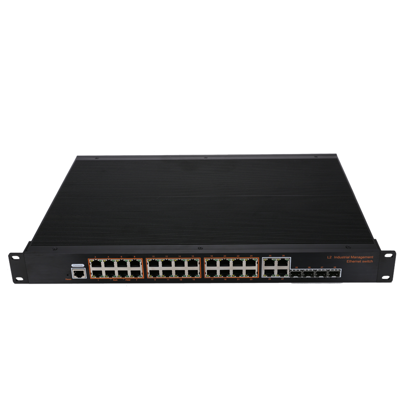 工業級三層網管型千兆4光24電交換機