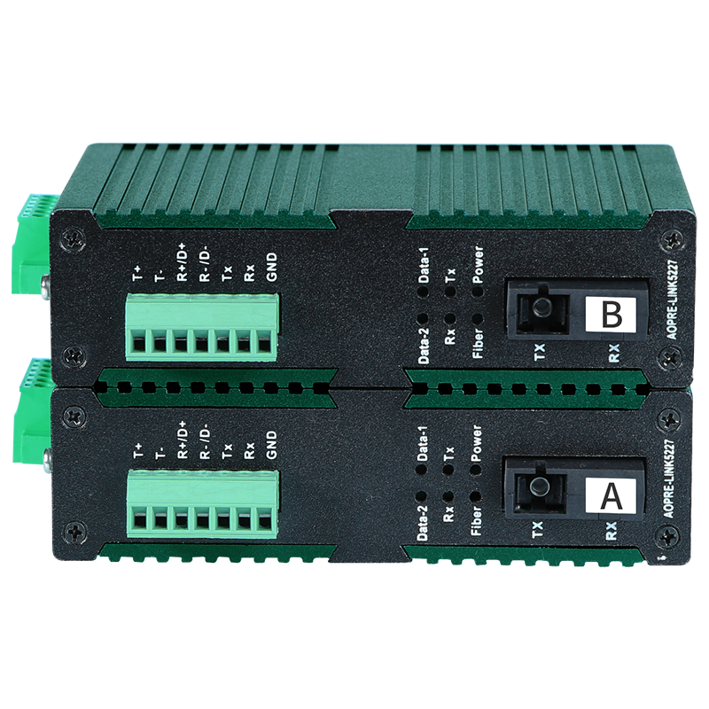 工業級RS232/RS485/RS422串口光纖轉換...