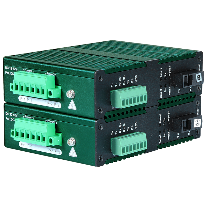 工業級RS232/RS485/RS422串口光纖轉換器