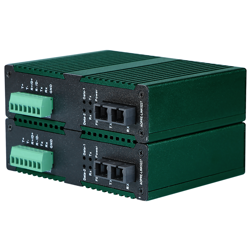 工業級RS232/RS485/RS422串口光纖轉換器